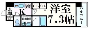 スプランディット神戸北野の物件間取画像